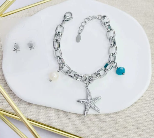 Set de pantallas,Pulsera del mar Stainless steel