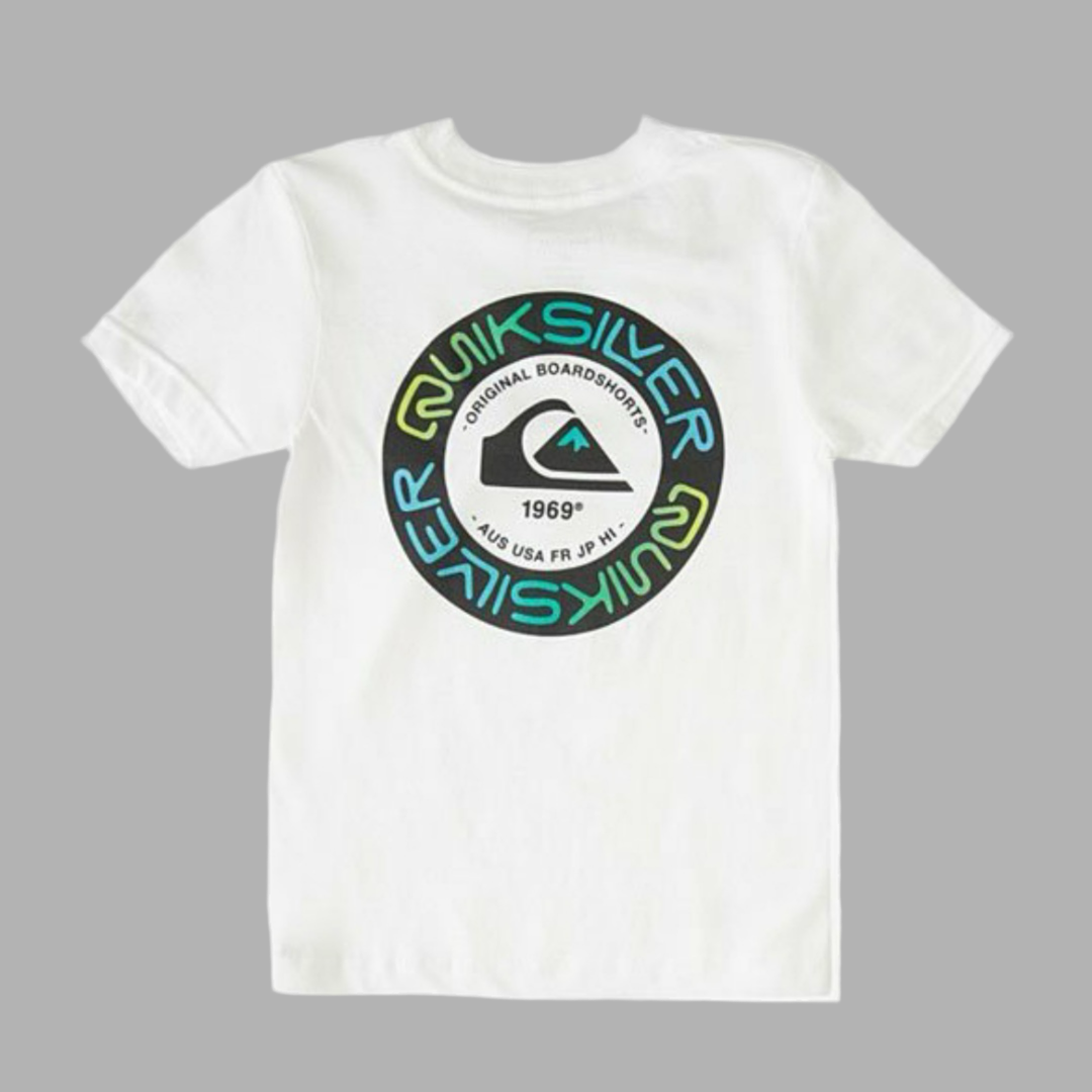 Camiseta QuikSilver de niño. Time Circle Bto