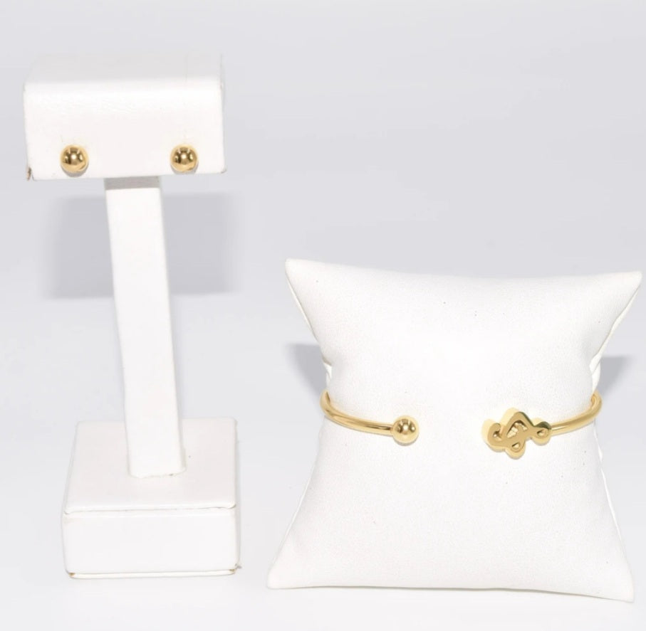 Bangle notas musicales stainless Steel