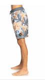 Pantalon De Playa Quicksilver. Mens Hempstretch Endledd Trip 18" Board Shorts