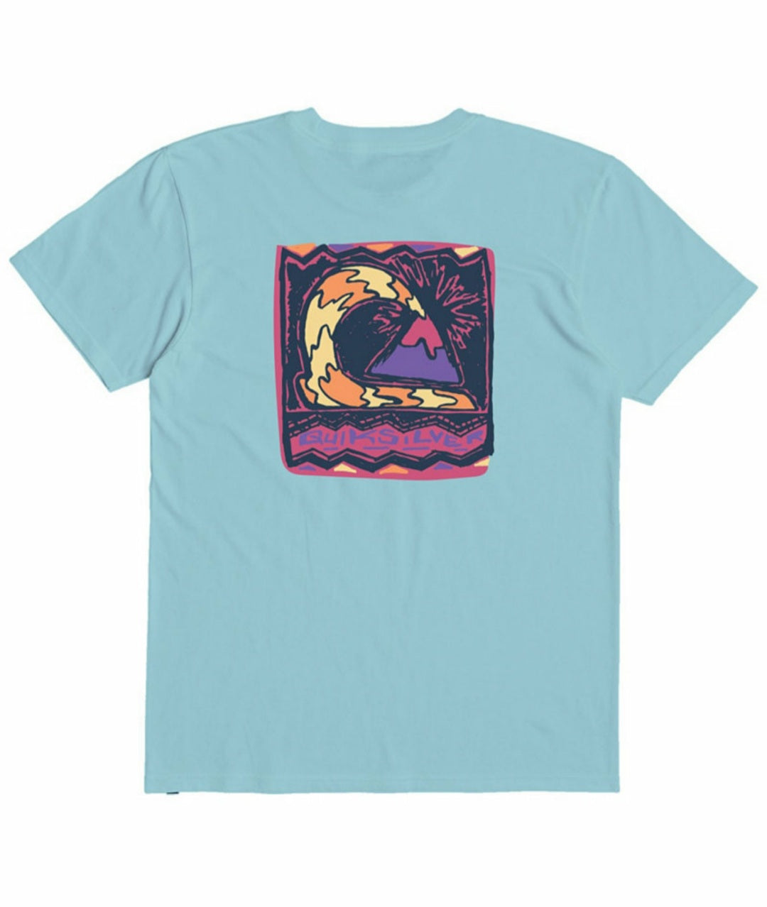 Camiseta Quiksilver Niño. Neon Logo