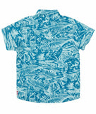 Camiseta Quiksilver de botones de niño Hi Natures Gift Woven Boy