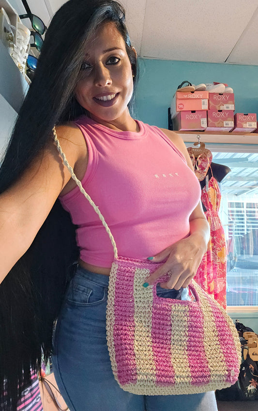 Cartera Roxy Glossy Sunset Small Crossbody