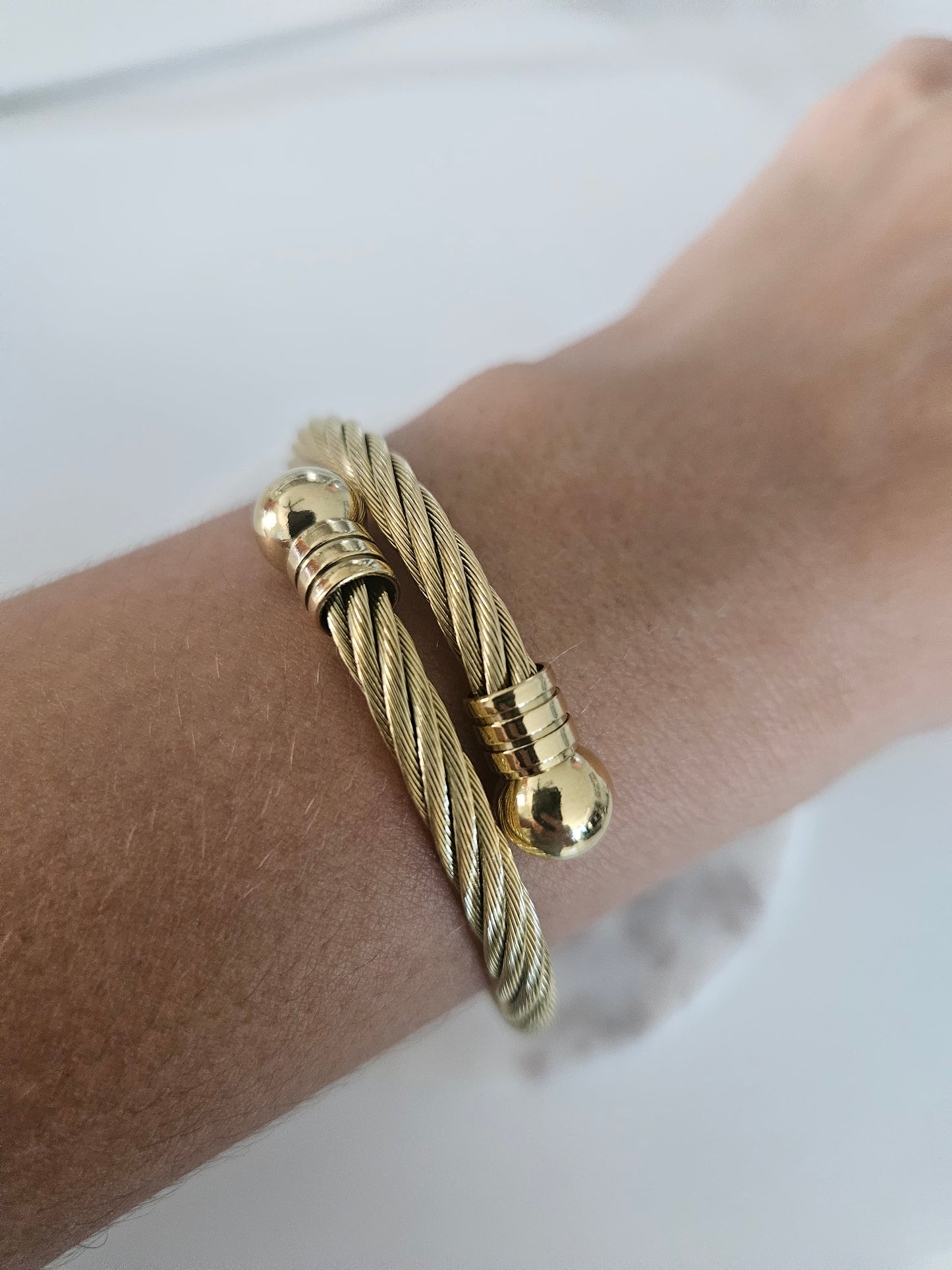 Pulsera Bangle Stainless Steel