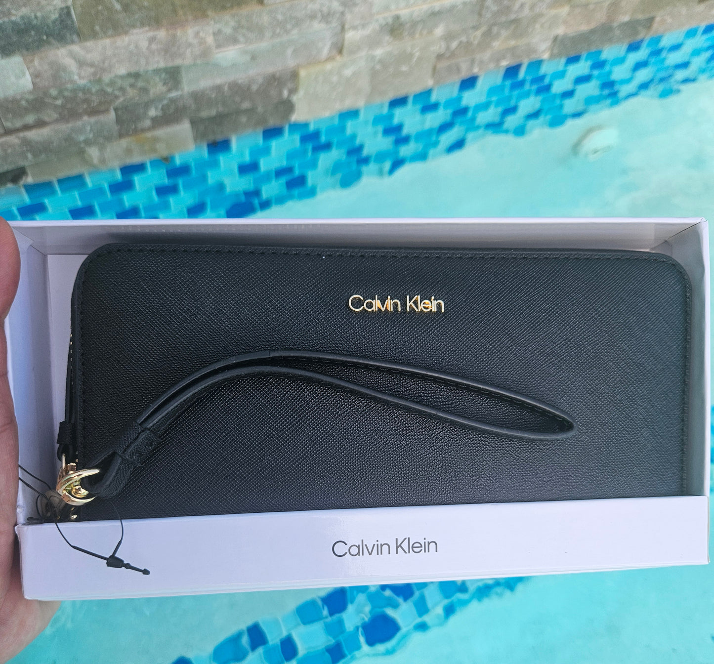 Wallet Calvin Klein,grande con mucho espacio