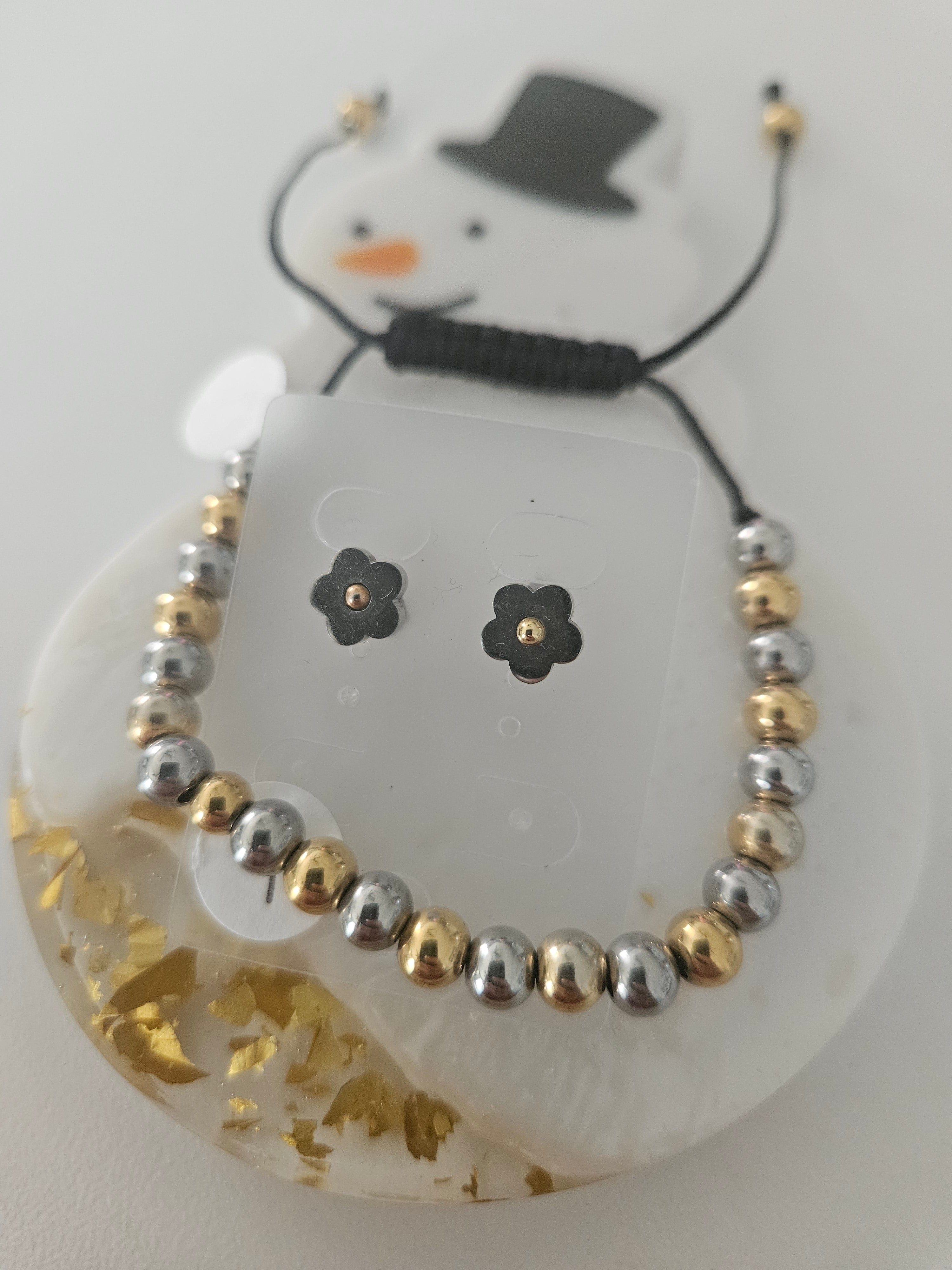 Set de pulsera,pantalla stainless steel