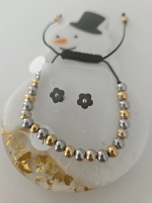 Set de pulsera,pantalla stainless steel