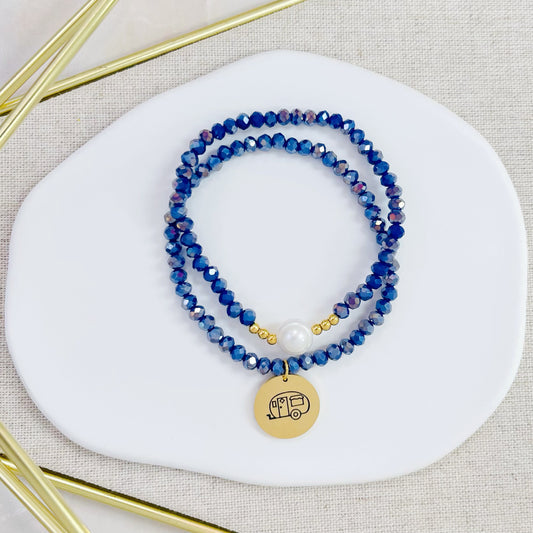 Doble pulsera. Motivo de Camper