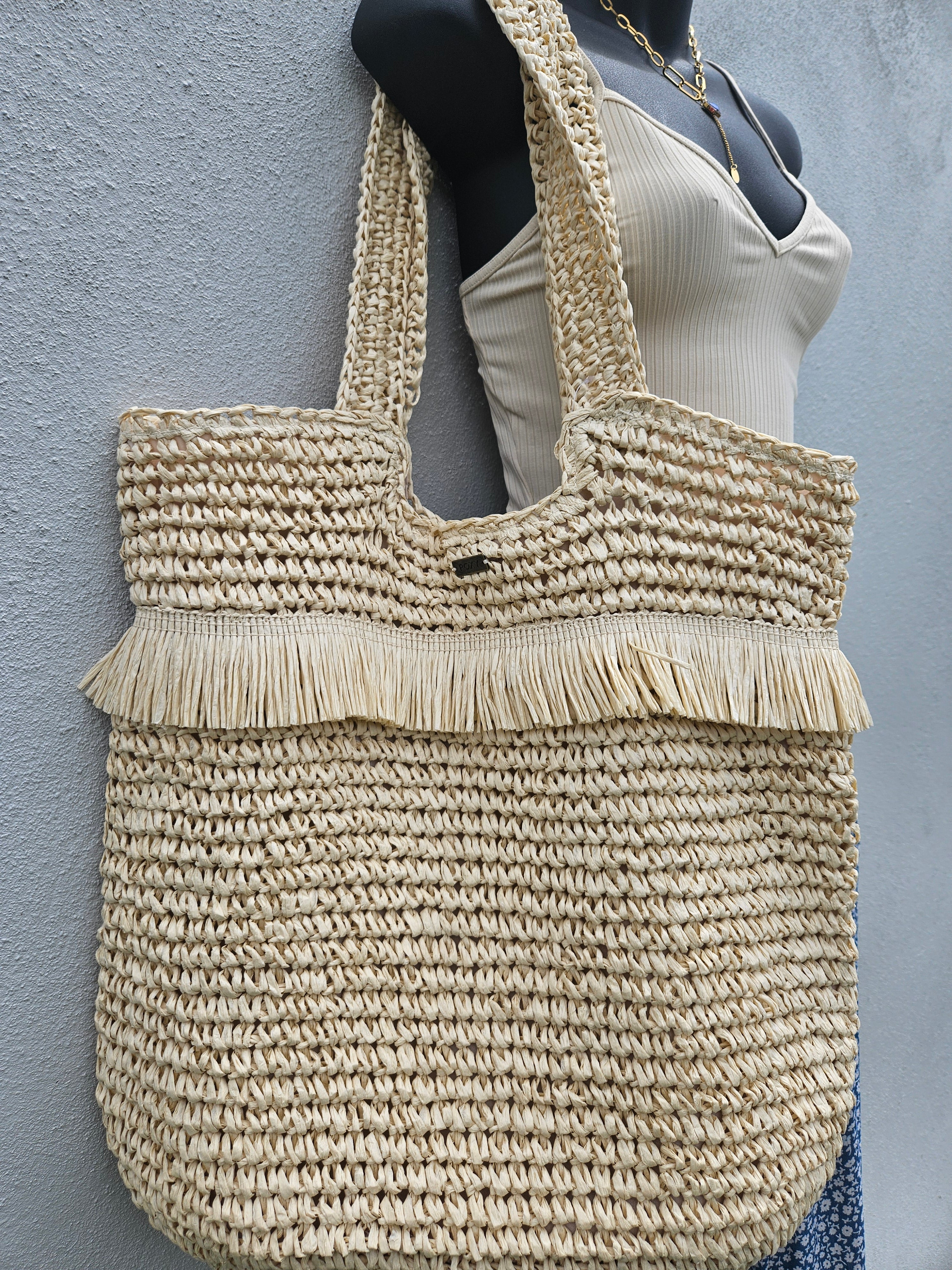 Roxy Cartera de paja. Jungle Jack