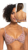 Top Roxy de bikini anudado acanalado Love The Surf