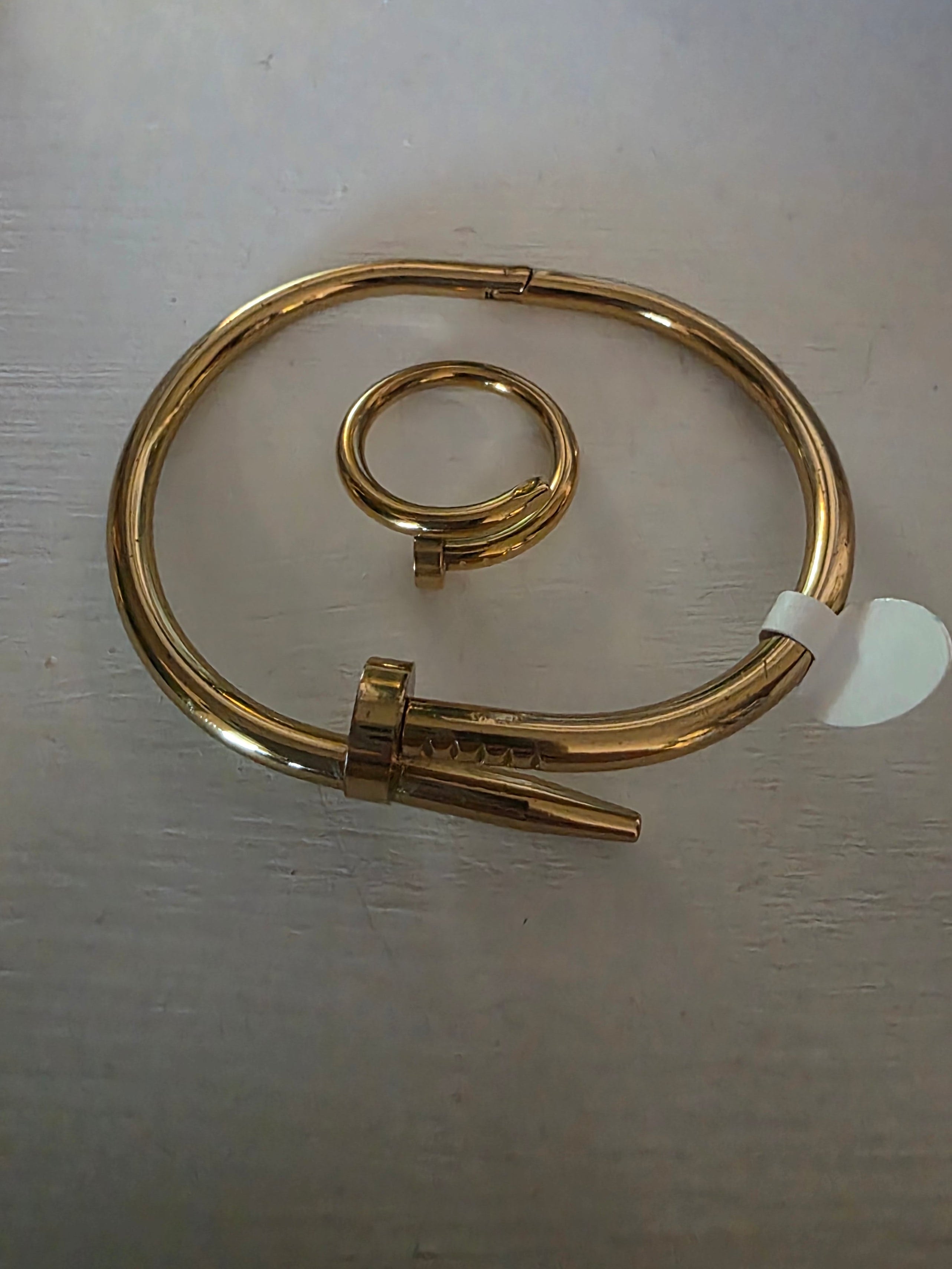 Set de Pulsera,Sortija Stainless Steel