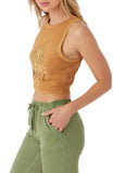 Oneill Tank Top Mojave Brown Sugar