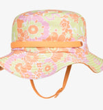Gorro Roxy Reversible de Bebé. Girls 2-7 New Bobby Reversible Swim Hat