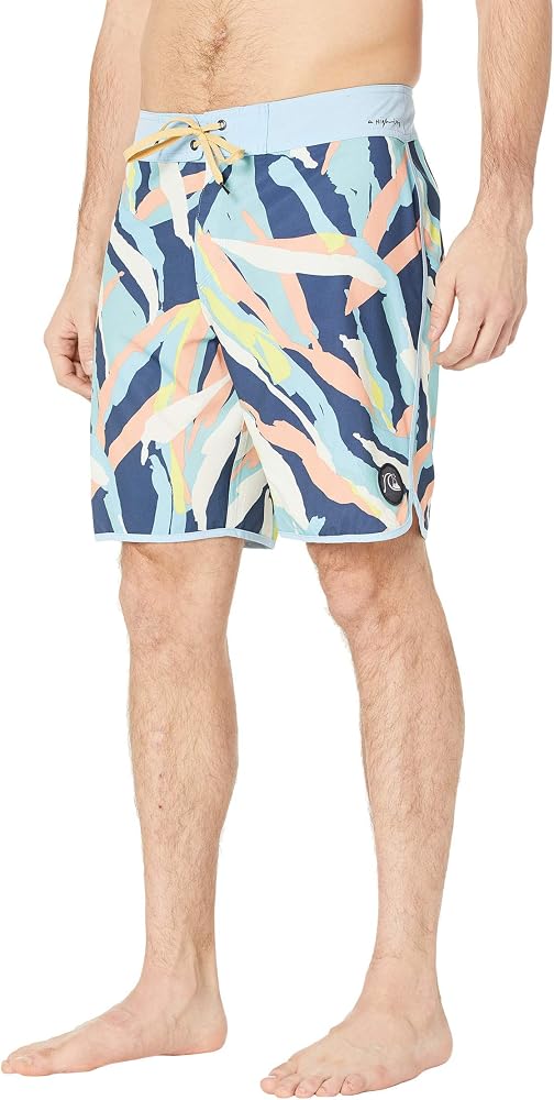 Pantalon de Playa Quiksilver Highline Scallop Variable 19 pulgadas de largo