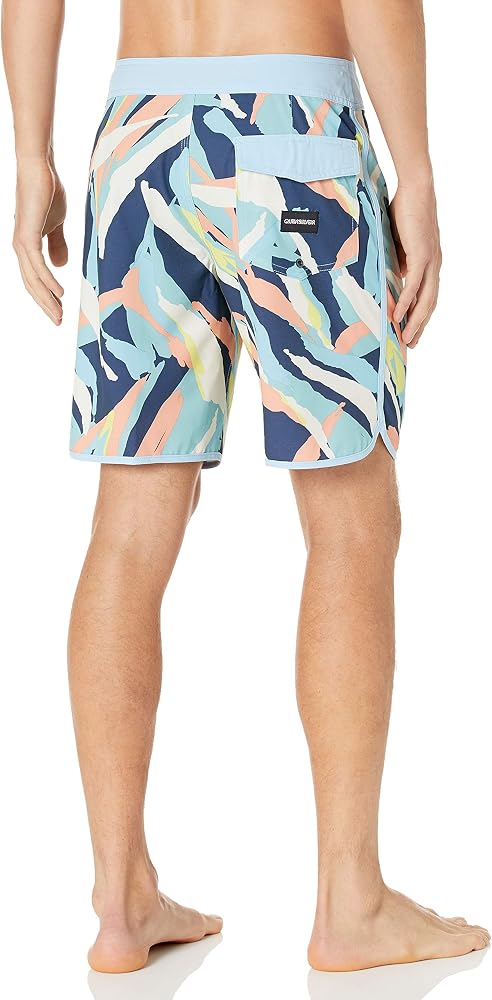 Pantalon de Playa Quiksilver Highline Scallop Variable 19 pulgadas de largo