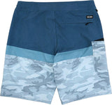Pantalon de Playa Pelagic Blue Water. Fisch Camo Slate