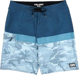 Pantalon de Playa Pelagic Blue Water. Fisch Camo Slate