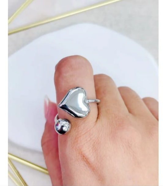 Sortija grande de Corazon