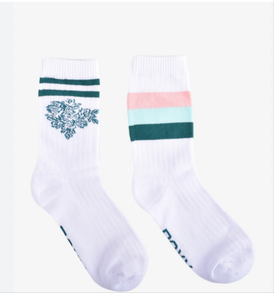 Medias Roxy de mujer. 2 Pack Crew Socks