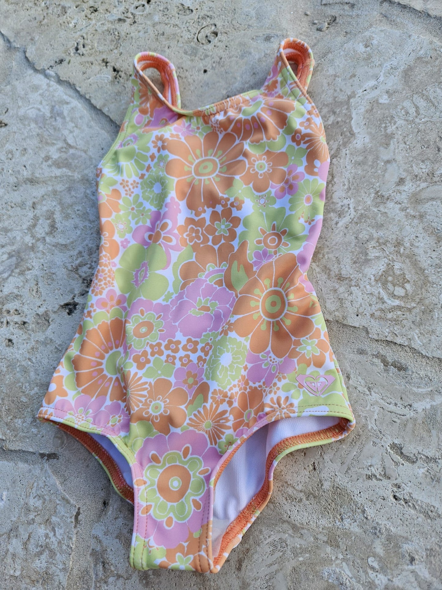 Traje Baño Roxy de Niña Happiness Feeling One Piece. Corre bien PEQUEÑO