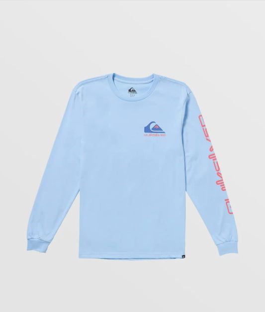 Camiseta Manga Larga Quiksilver Comp Logo LS MU1