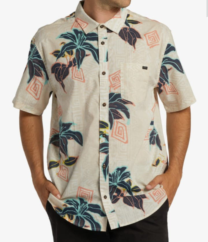 Camisa de botones Billabong. Sundays Short Sleeve Shirt