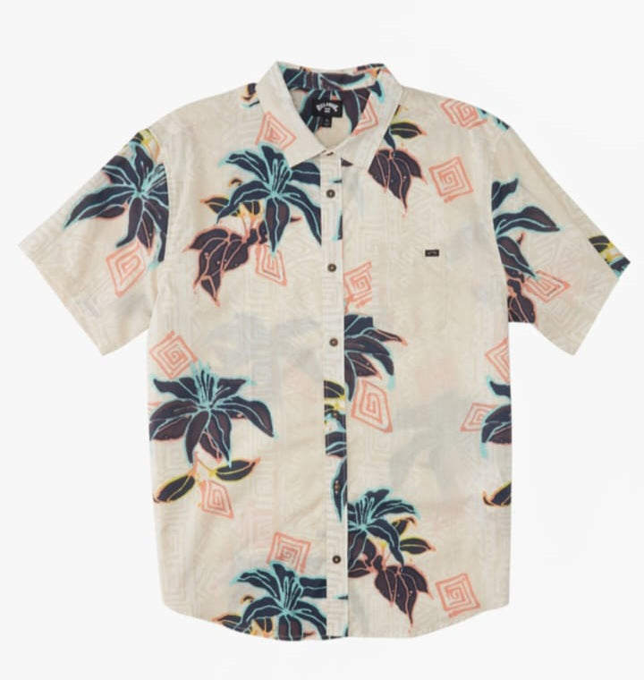 Camisa de botones Billabong. Sundays Short Sleeve Shirt