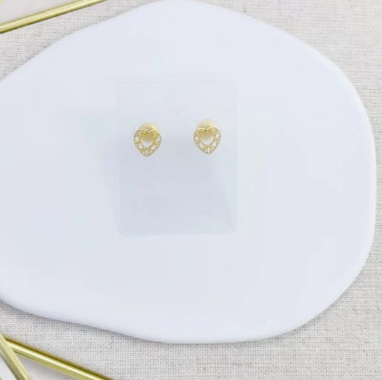 Pantallas de Corazon Stainless Steel