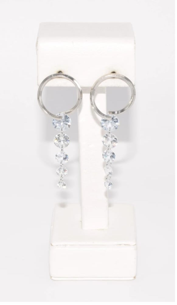 Pantallas Largas con Circulitos Claros Stainless Steel