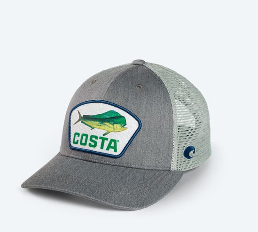 Gorra Costa Del Mar XL Fit Truck Patch Dorado