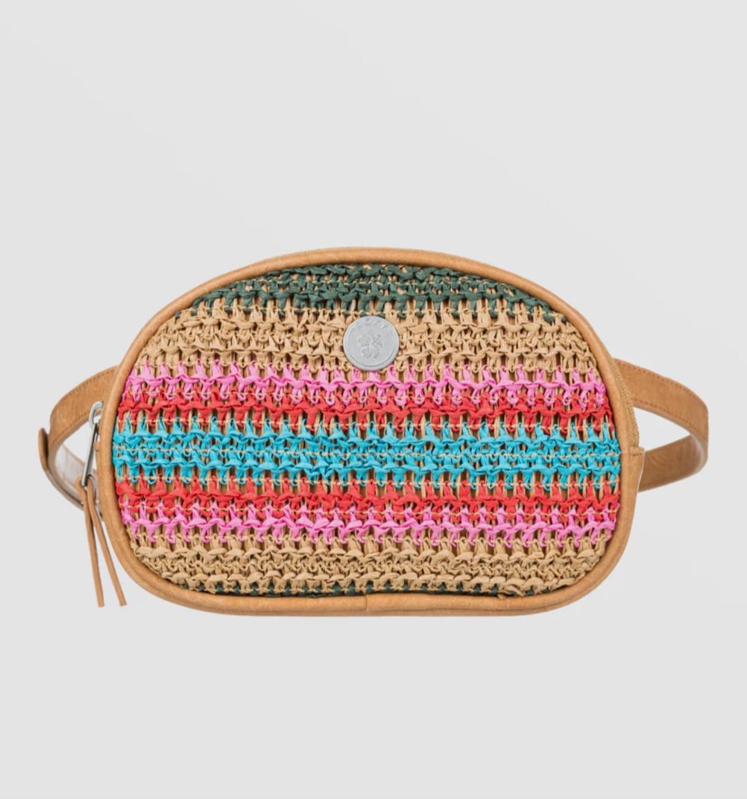 Cartera de cintura Roxy Coco Pearl Straw Waist Pack