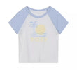 Roxy Big Kid Girls Crew Neck Short Sleeve Oversized Graphic T-Shirt