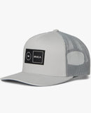 Gorra de hombre RVCA Men's Platform Trucker Hat, Light Grey, One Size