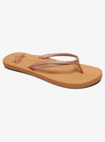 Sandalias Roxy Costas-902 Brown Overflow/Brun