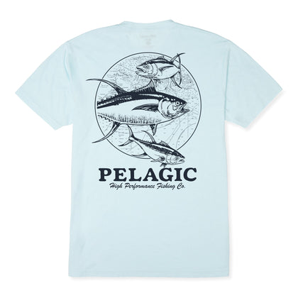 Camiseta Pelagic 
Trifecta de atún