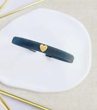 Pulsera Bangle de Corazon Stainless Steel